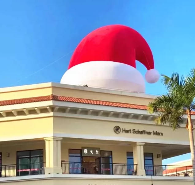 Mũ noel khổng lồ