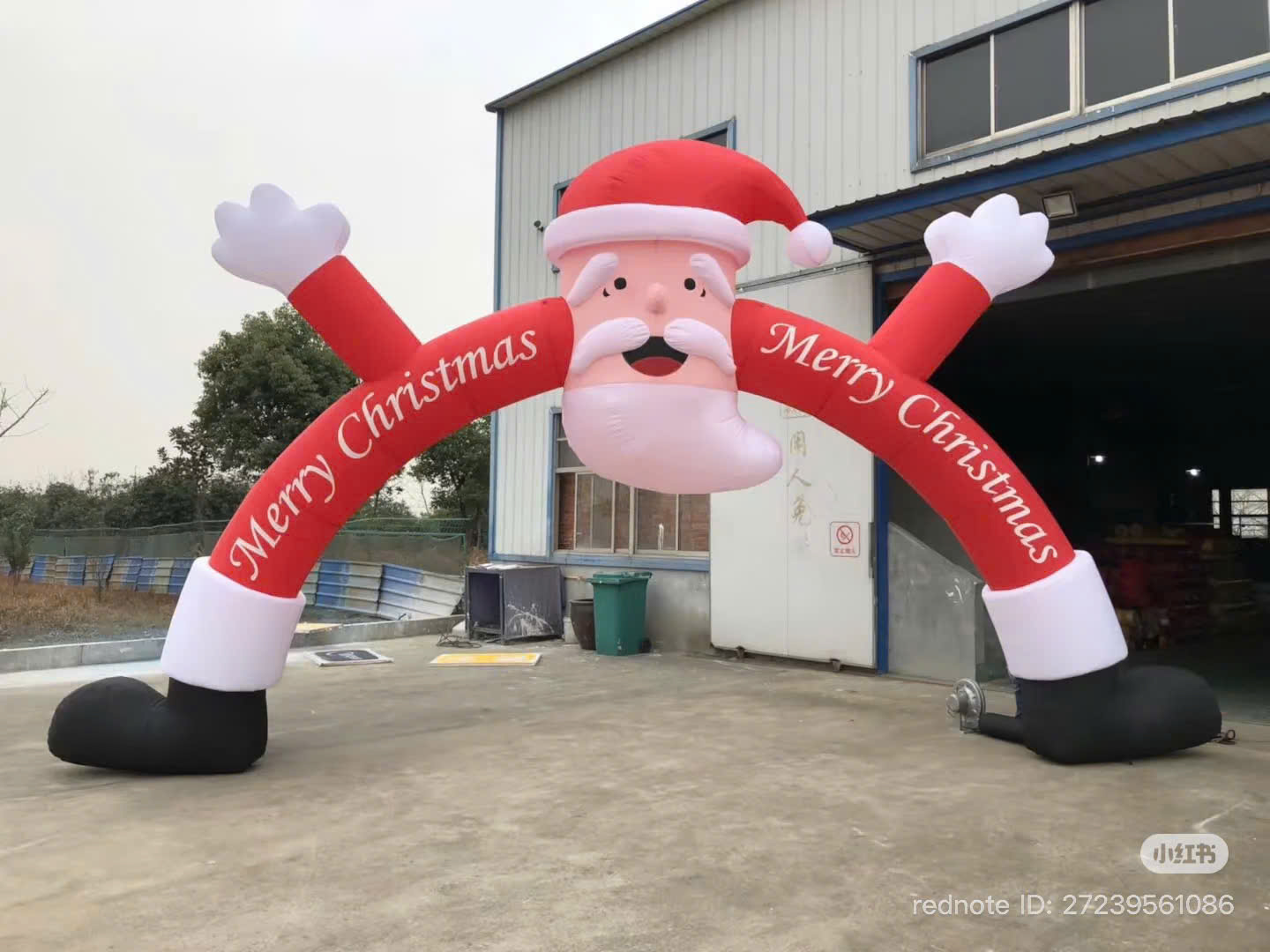 Cổng đầu ông già noel