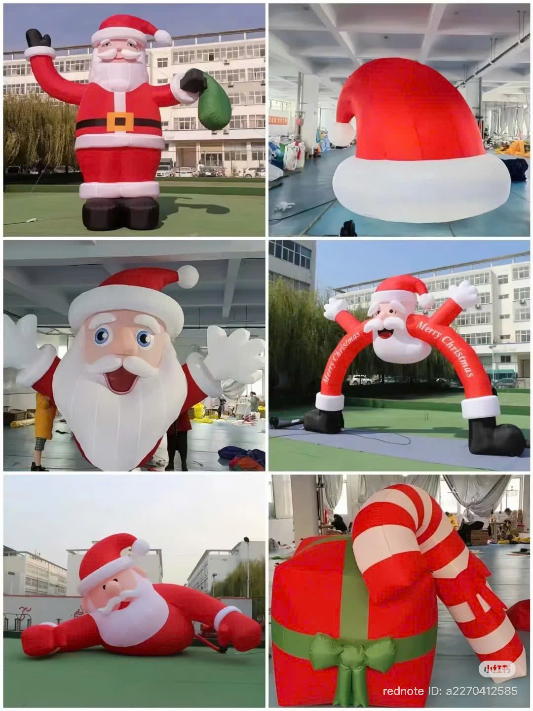 Ông già noel vẫy chào
