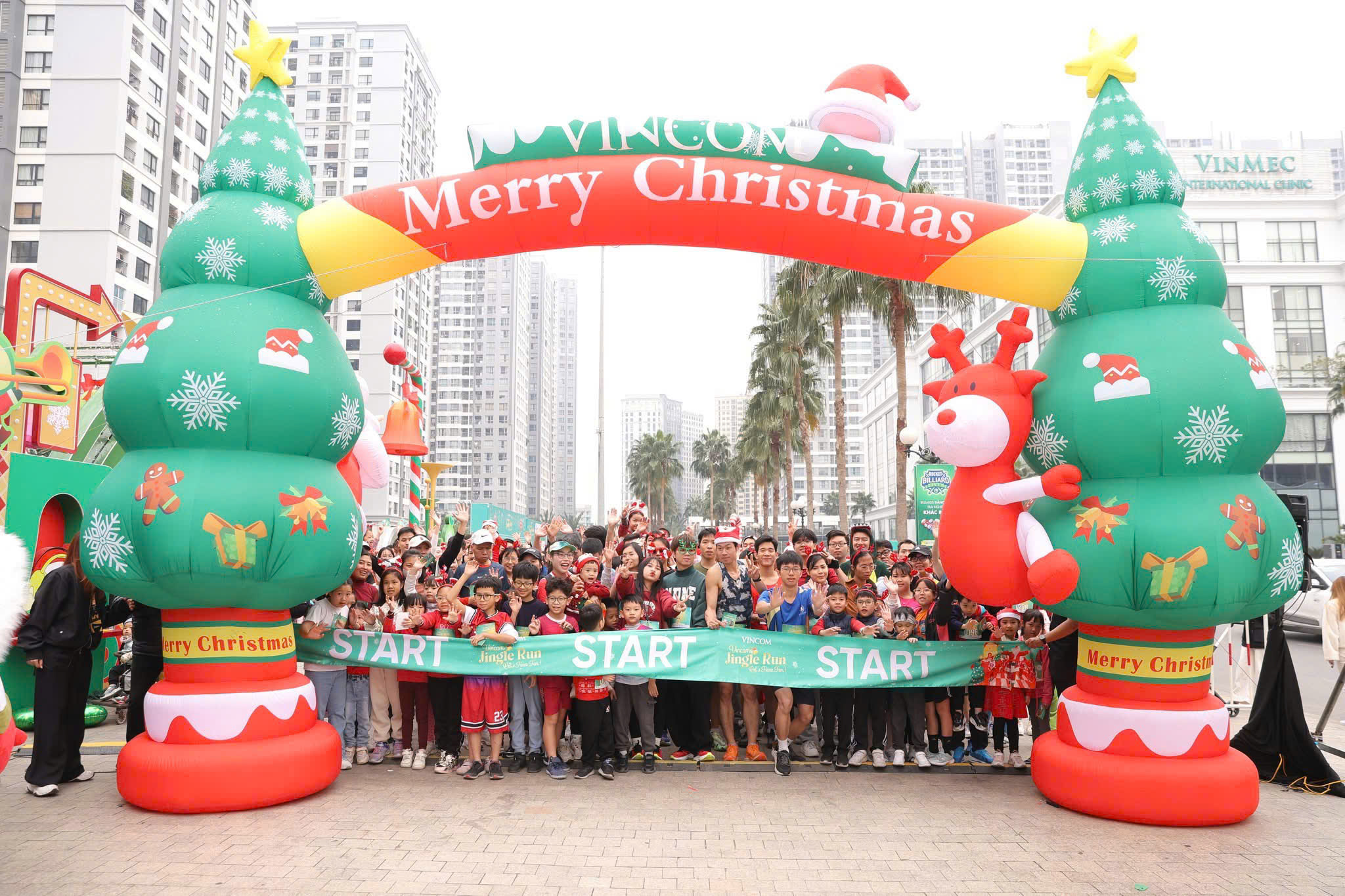 Cổng cây thông noel