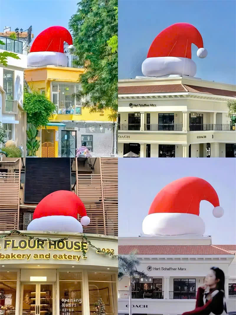 Mũ noel khổng lồ