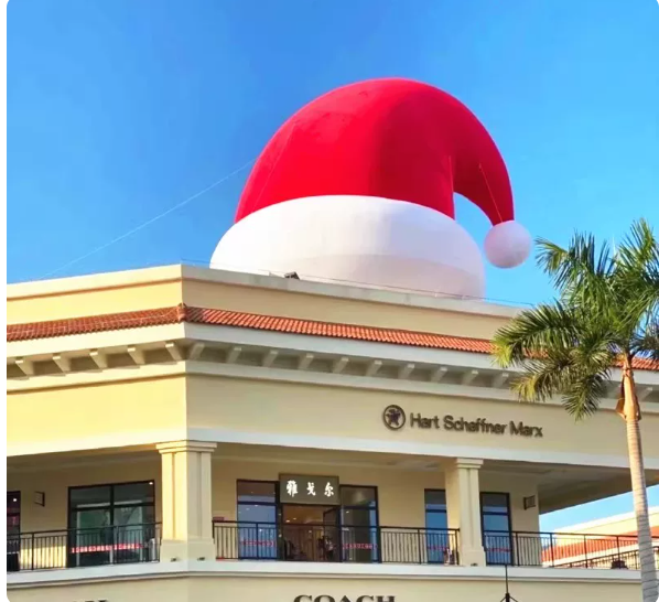 Mũ noel khổng lồ